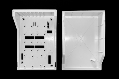 Centrale d'alarme en injection plastique Base + couvercle