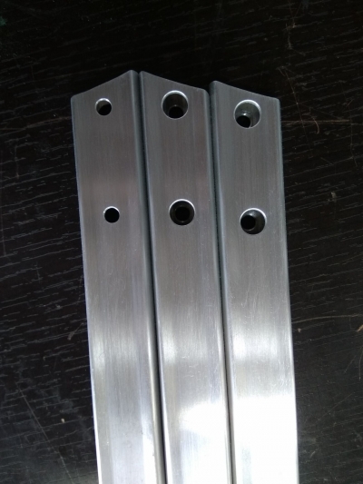 Manche de Sécateur Extrudé et usiné en aluminium 6063T6